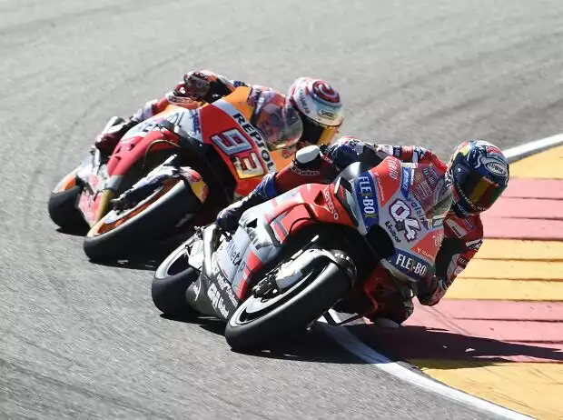 Andrea Dovizioso, Marc Marquez Titel-Bild zur News: Andrea Dovizioso, Marc Marquez
