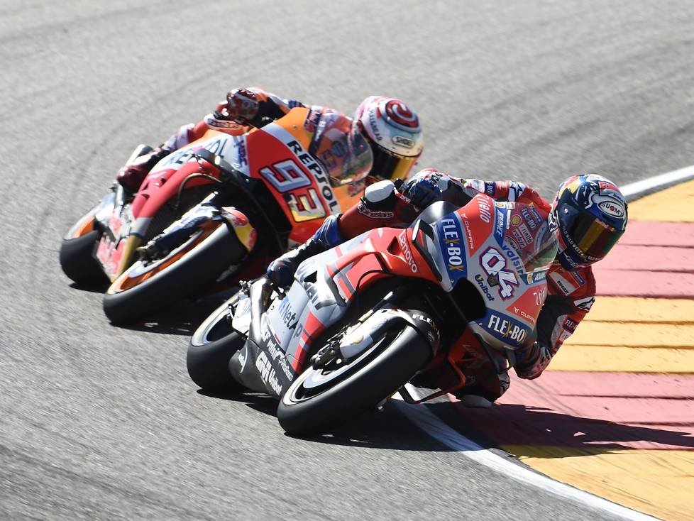 Andrea Dovizioso, Marc Marquez