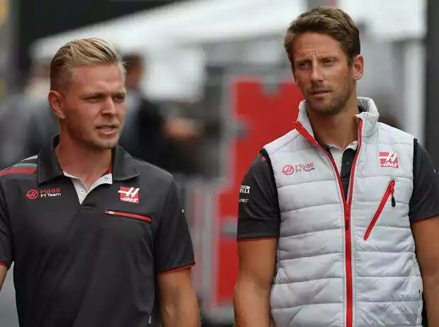 Kevin Magnussen, Romain Grosjean Titel-Bild zur News: Kevin Magnussen, Romain Grosjean