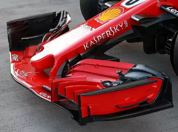 Ferrari, Frontflügel Titel-Bild zur News: Ferrari, Frontflügel