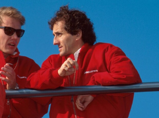 Alain Prost, Mika Häkkinen Alain Prost, Mika Häkkinen