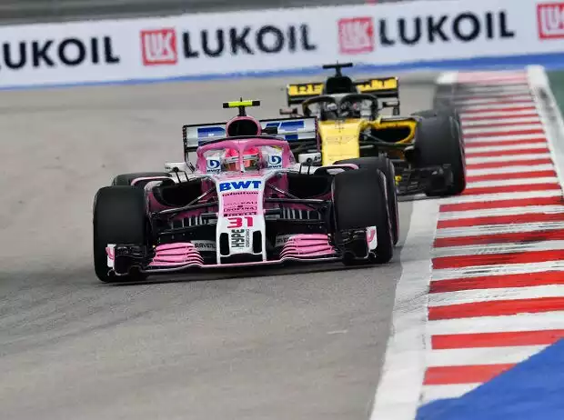 Esteban Ocon, Nico Hülkenberg Titel-Bild zur News: Esteban Ocon, Nico Hülkenberg
