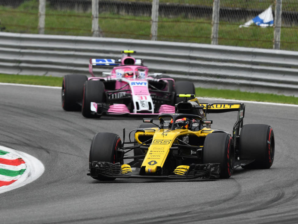Carlos Sainz, Esteban Ocon