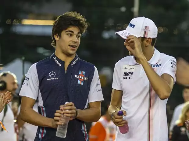 Lance Stroll, Esteban Ocon Titel-Bild zur News: Lance Stroll, Esteban Ocon
