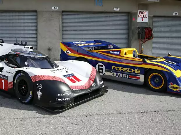 Porsche 919 Hybrid Evo und Porsche 917/30 Titel-Bild zur News: Porsche 919 Hybrid Evo und Porsche 917/30