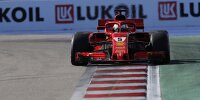Bild zum Inhalt: Trotz Qualifying-Klatsche: Sebastian Vettel glaubt noch an Sotschi-Sieg