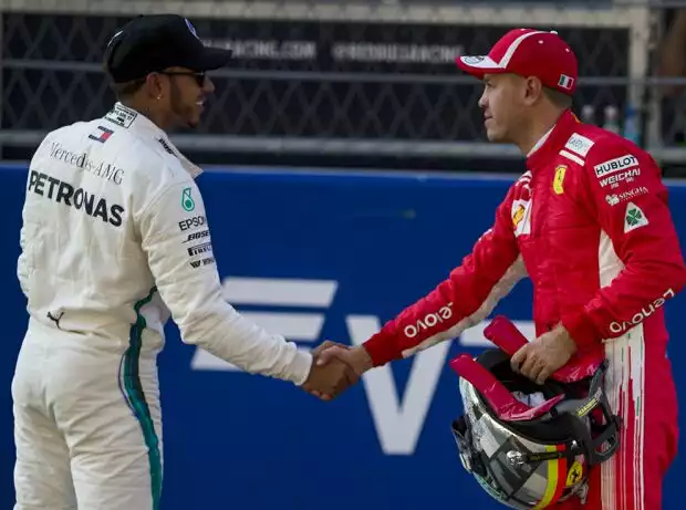 Lewis Hamilton, Sebastian Vettel Titel-Bild zur News: Lewis Hamilton, Sebastian Vettel