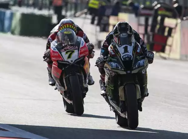 Jonathan Rea, Chaz Davies Titel-Bild zur News: Jonathan Rea, Chaz Davies