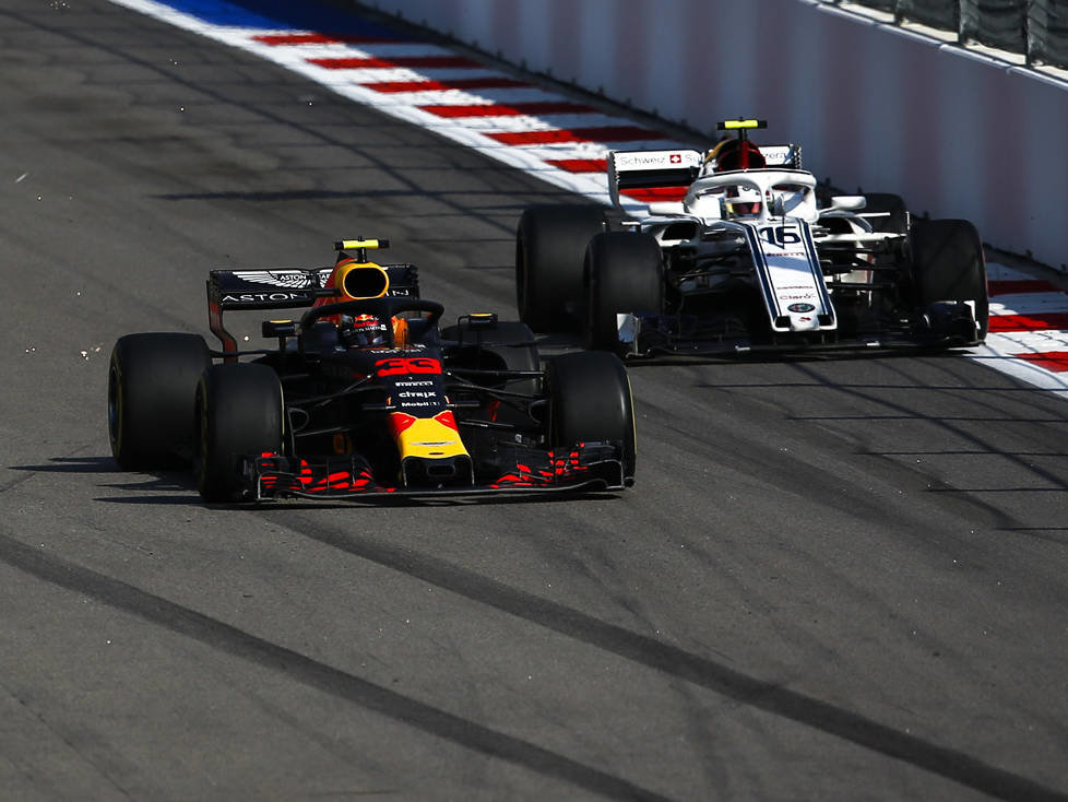 Max Verstappen, Charles Leclerc