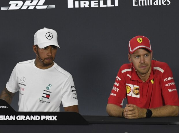 Lewis Hamilton, Sebastian Vettel