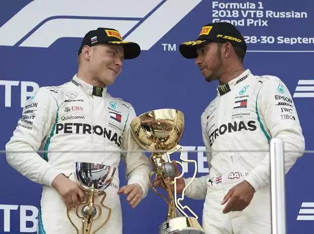 Lewis Hamilton, Valtteri Bottas Titel-Bild zur News: Lewis Hamilton, Valtteri Bottas
