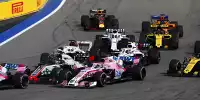 Romain Grosjean, Sergio Perez, Marcus Ericsson, Sergei Sirotkin, Lance Stroll, Carlos Sainz, Nico Hülkenberg, Fernando Alonso, Max Verstappen