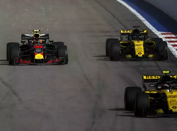 Max Verstappen, Nico Hülkenberg Titel-Bild zur News: Max Verstappen, Nico Hülkenberg
