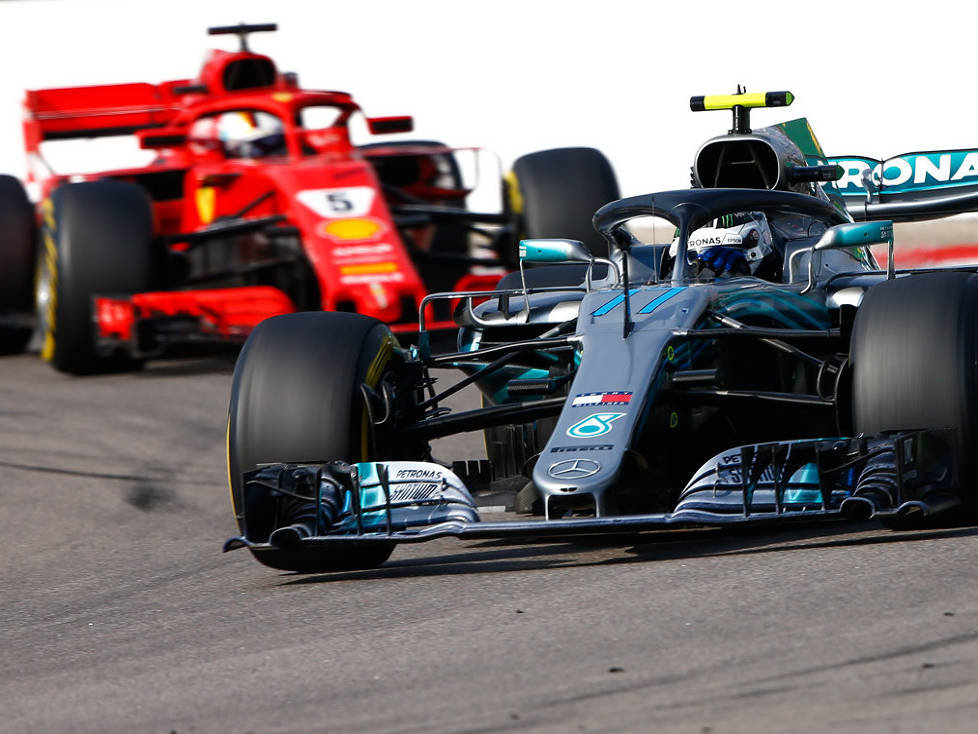 Valtteri Bottas, Sebastian Vettel