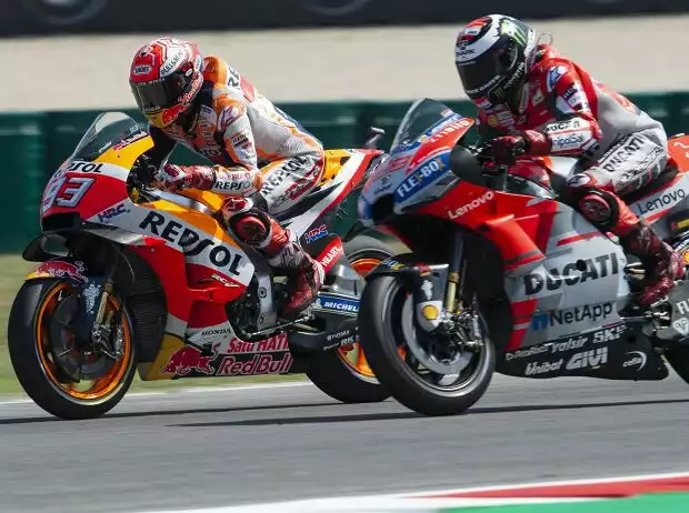 Marc Marquez, Jorge Lorenzo Titel-Bild zur News: Marc Marquez, Jorge Lorenzo