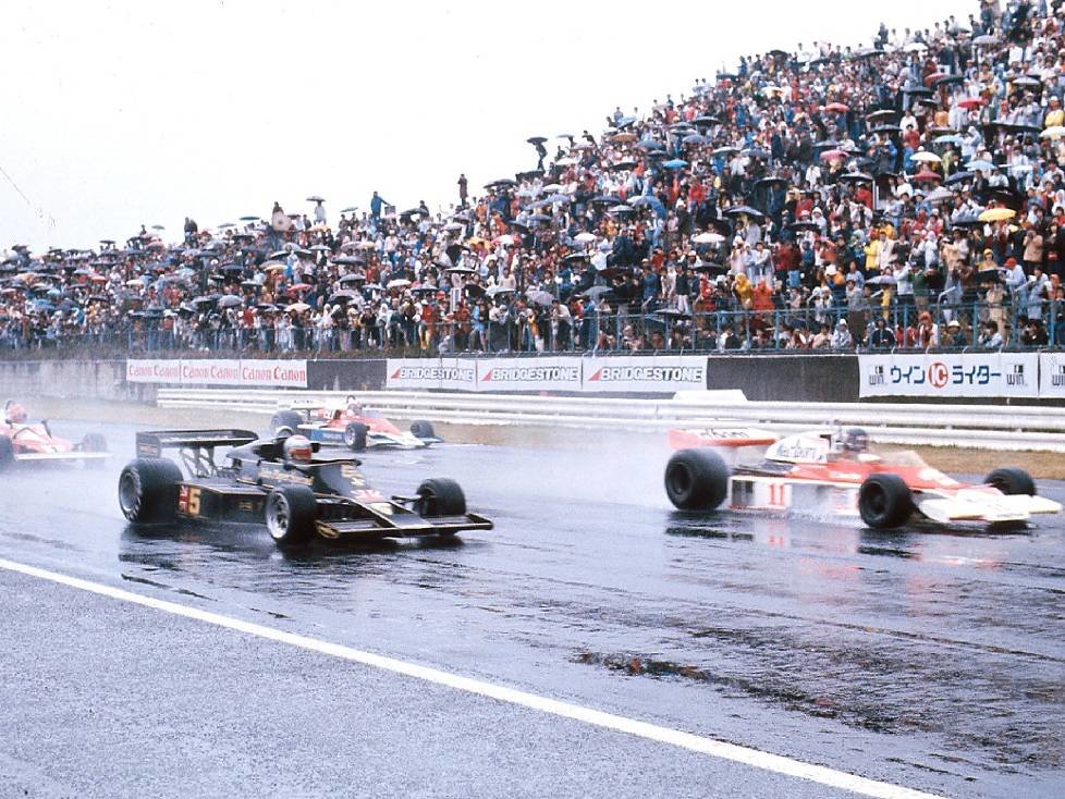 James Hunt, Mario Andretti, Niki Lauda