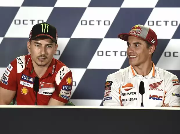 Jorge Lorenzo, Marc Marquez Titel-Bild zur News: Jorge Lorenzo, Marc Marquez