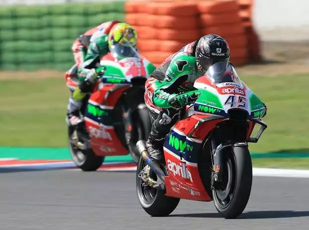 Scott Redding, Aleix Espargaro Titel-Bild zur News: Scott Redding, Aleix Espargaro