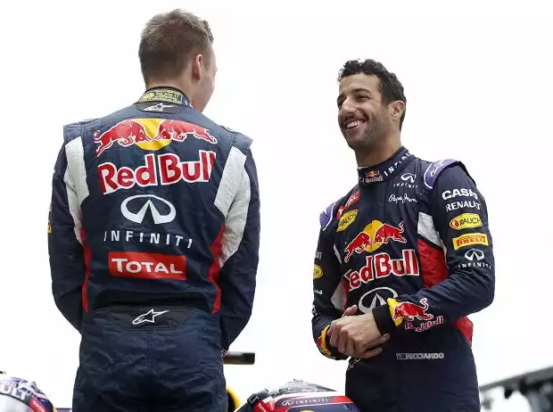 Titel-Bild zur News: Daniel Ricciardo, Daniil Kwjat