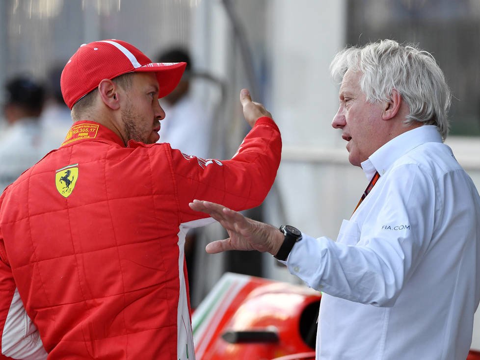 Sebastian Vettel, Charlie Whiting