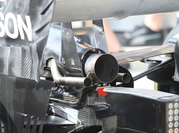 Auspuff bei Mercedes Auspuff bei Mercedes