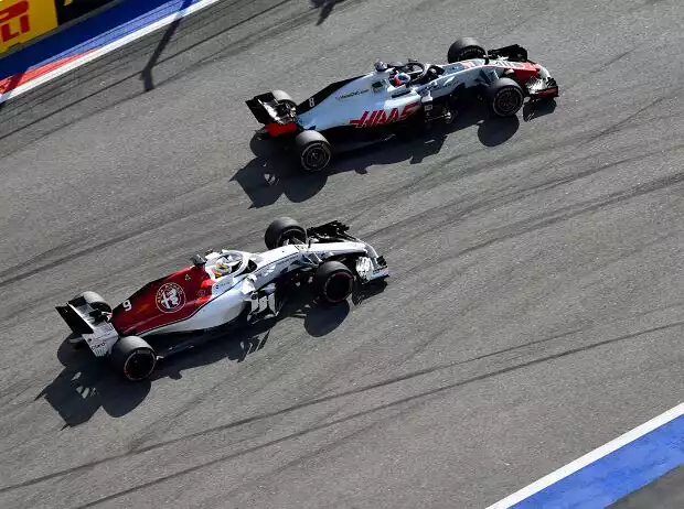 Romain Grosjean, Marcus Ericsson Titel-Bild zur News: Romain Grosjean, Marcus Ericsson