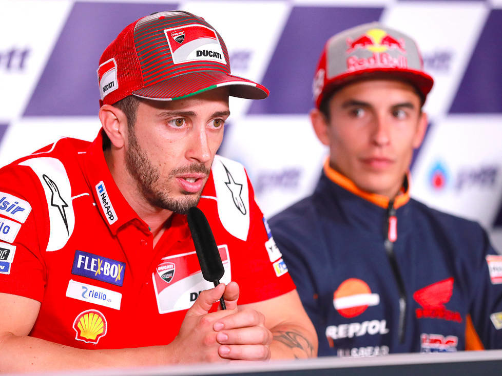 Andrea Dovizioso, Marc Marquez