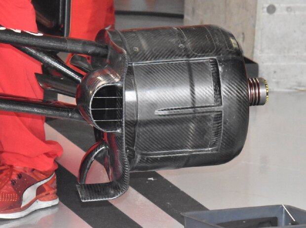 Bremsschacht bei Ferrari