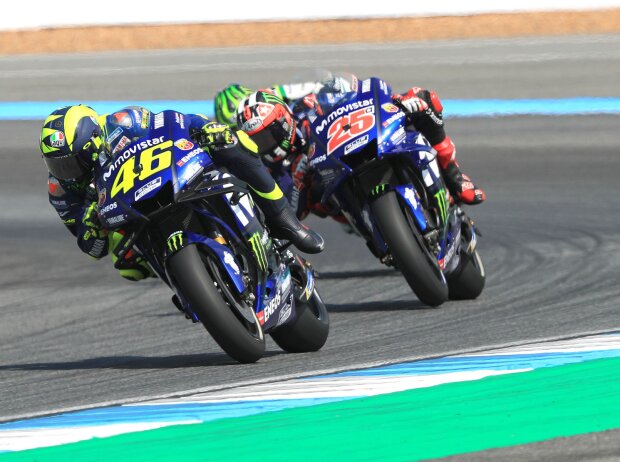 Valentino Rossi, Maverick Vinales Valentino Rossi, Maverick Vinales
