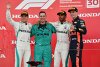 GP Japan 2018: Jetzt hat Hamilton eine Hand am Pokal!