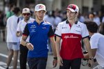 Pierre Gasly (Toro Rosso) und Charles Leclerc (Sauber) 