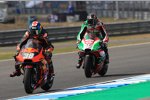 Bradley Smith vor Aleix Espargaro 