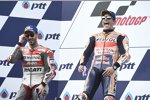 Andrea Dovizioso und Marc Marquez 