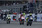 Valentino Rossi vor Andrea Dovizioso 