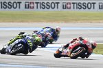 Marc Marquez vor Valentino Rossi 