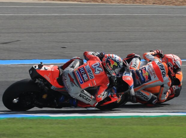 Andrea Dovizioso, Marc Marquez