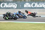 Alonso Lopez (Estrella Galicia), Jose-Maria Lopez und Dennis Foggia (VR46) 