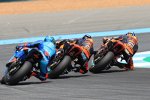 Miguel Oliveira, Brad Binder und Francesco Bagnaia 