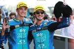 Luca Marini (VR46) und Francesco Bagnaia (VR46) 