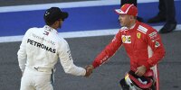 Bild zum Inhalt: Formel-1-Live-Ticker: Hamilton fordert mehr Respekt für Vettel