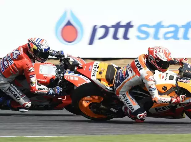 Marc Marquez, Andrea Dovizioso Titel-Bild zur News: Marc Marquez, Andrea Dovizioso