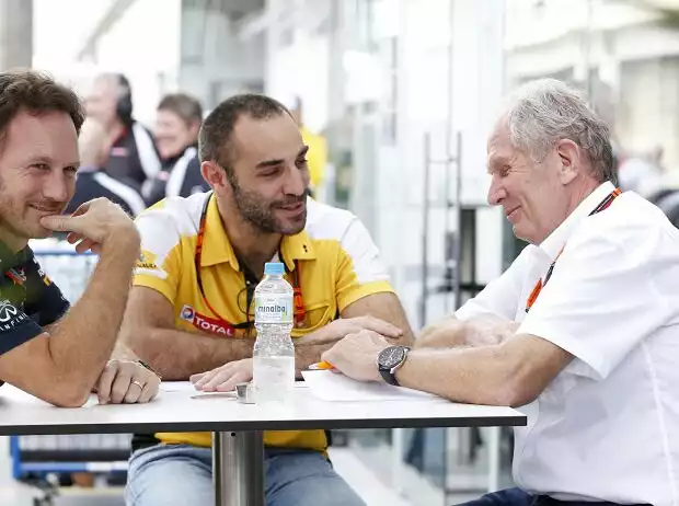 Titel-Bild zur News: Christian Horner, Cyril Abiteboul