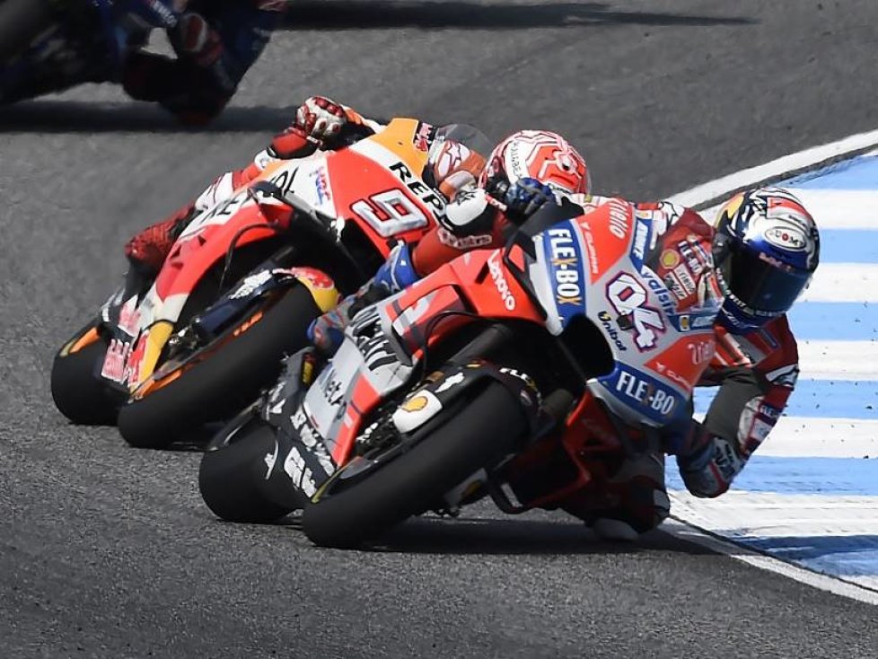 Andrea Dovizioso, Marc Marquez