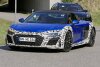 Bild zum Inhalt: Audi R8 Spyder Facelift 2019: Erste Bilder des Erlkönigs mit und ohne Verdeck