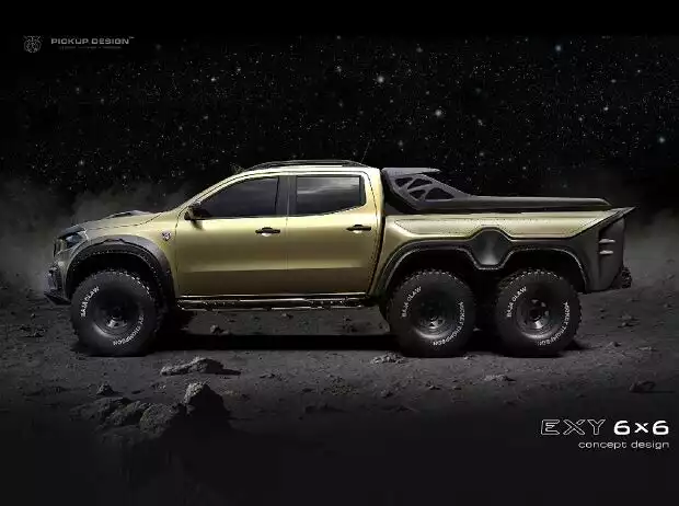 Mercedes-Benz X-Klasse Exy 6x6 von Carlex Design Titel-Bild zur News: Mercedes-Benz X-Klasse Exy 6x6 von Carlex Design