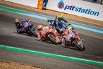 Marc Marquez, Andrea Dovizioso, Maverick Vinales und Valentino Rossi 