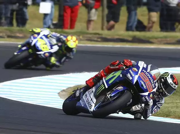Valentino Rossi, Jorge Lorenzo Titel-Bild zur News: Valentino Rossi, Jorge Lorenzo