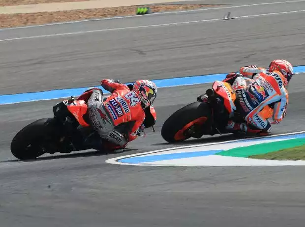 Marc Marquez, Andrea Dovizioso Titel-Bild zur News: Marc Marquez, Andrea Dovizioso