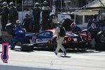 Ryan Briscoe, Richard Westbrook und Scott Dixon 