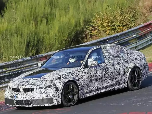 BMW M3 (G80) 2019 Erlkönig Titel-Bild zur News: BMW M3 (G80) 2019 Erlkönig